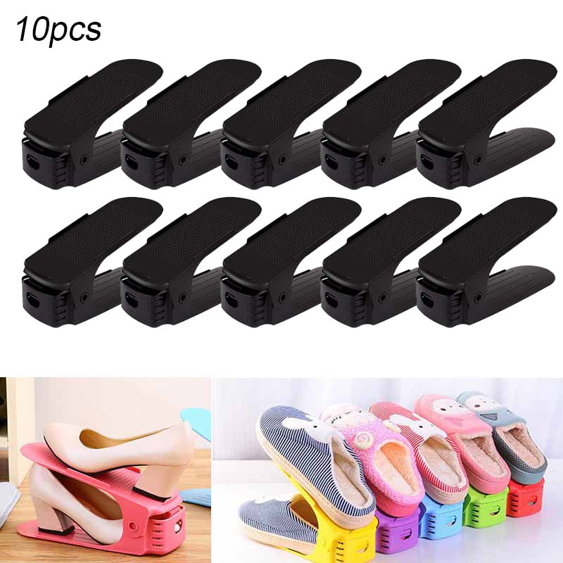 Adjustable Shoe Organizers (10 pcs)