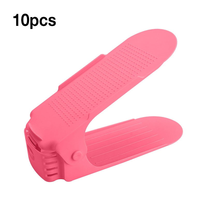 Adjustable Shoe Organizers (10 pcs)