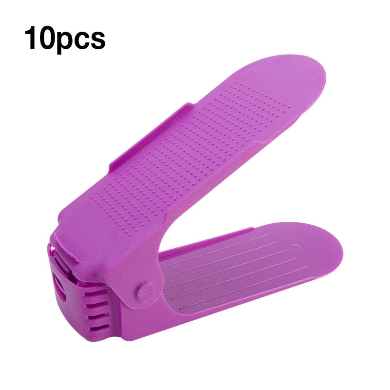 Adjustable Shoe Organizers (10 pcs)