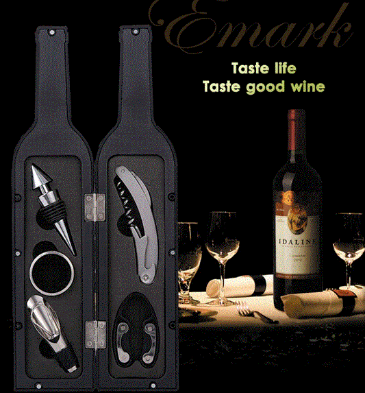 Wine Bottle Opener Set Deluxe Tool
