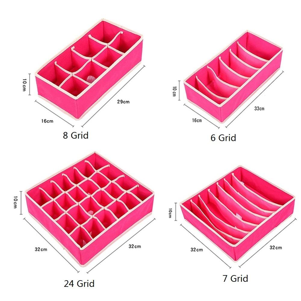 Underwear Storage Box - 4 Piece Set